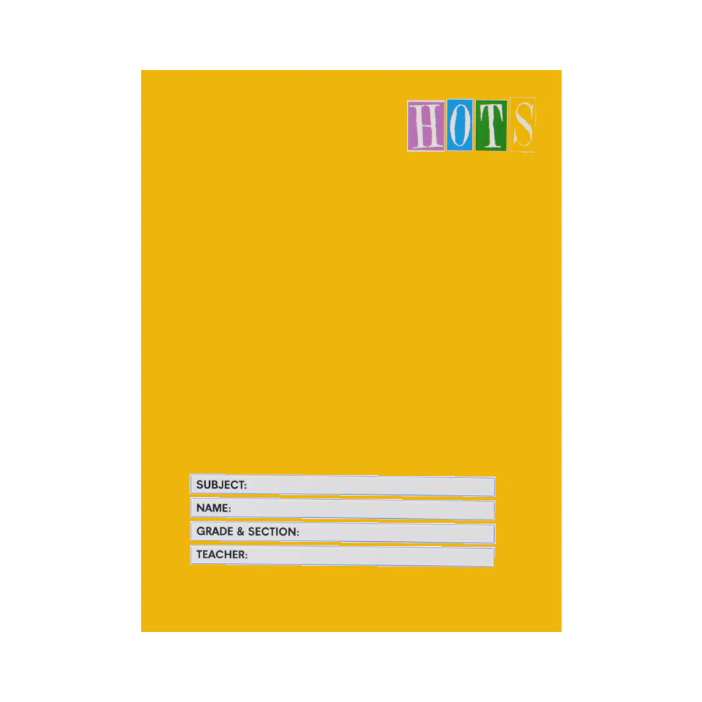 Hots Writing Notebook Assorted Color Coded 80 Leaves - Image 4