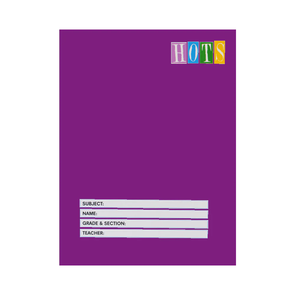 Hots Writing Notebook Assorted Color Coded 80 Leaves - Image 6