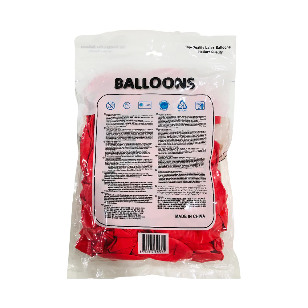 HTOP Macaron Balloon Set 12in 100's - Image 4