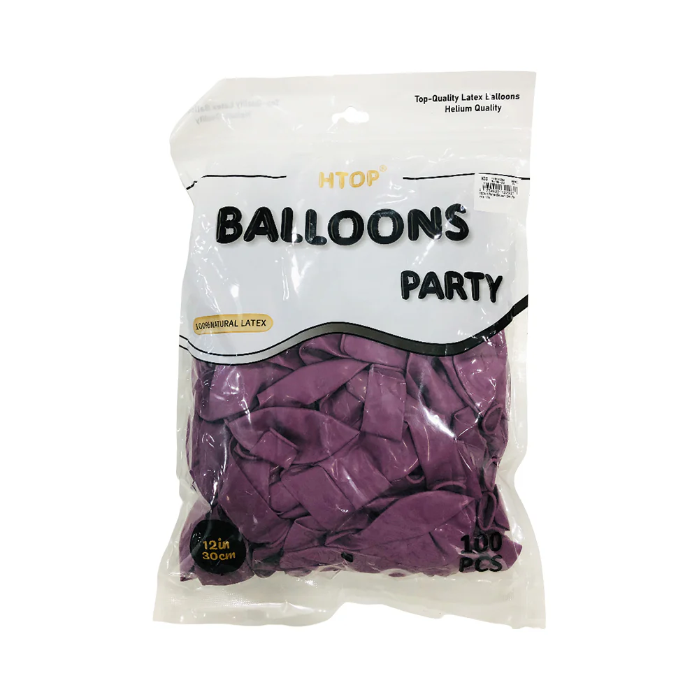HTOP Retro Balloon Set 12in 100's - Image 5