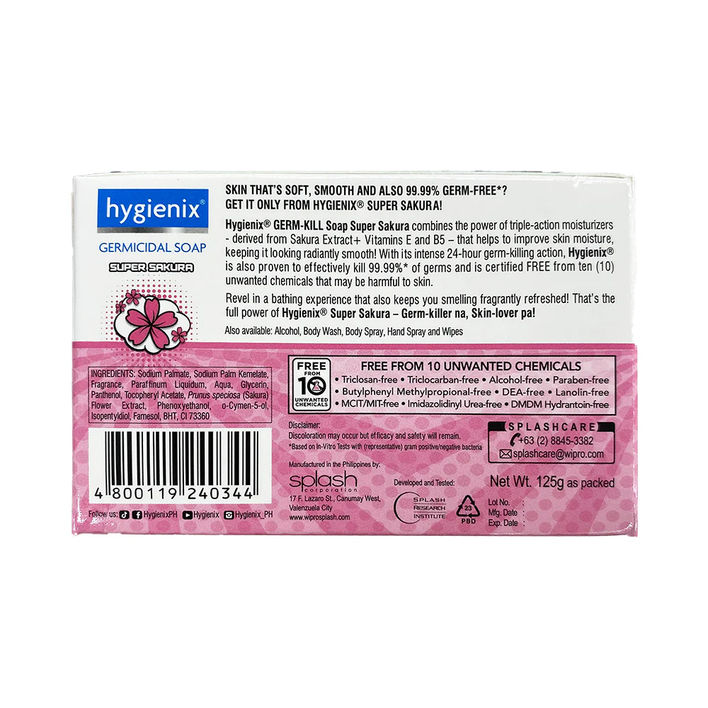 Hygienix Germkill Soap Super Sakura - Image 4
