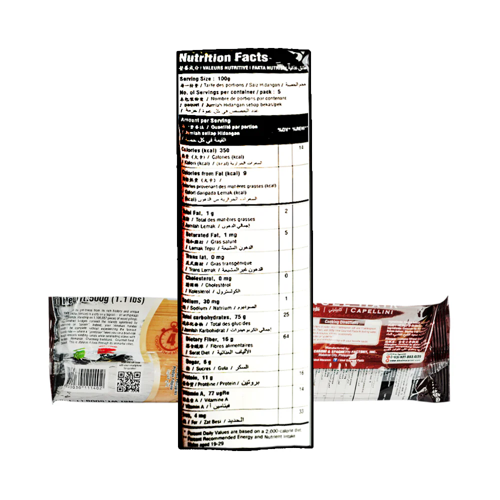 Ideal Gourmet Angel Hair Capellini 500g - Image 2