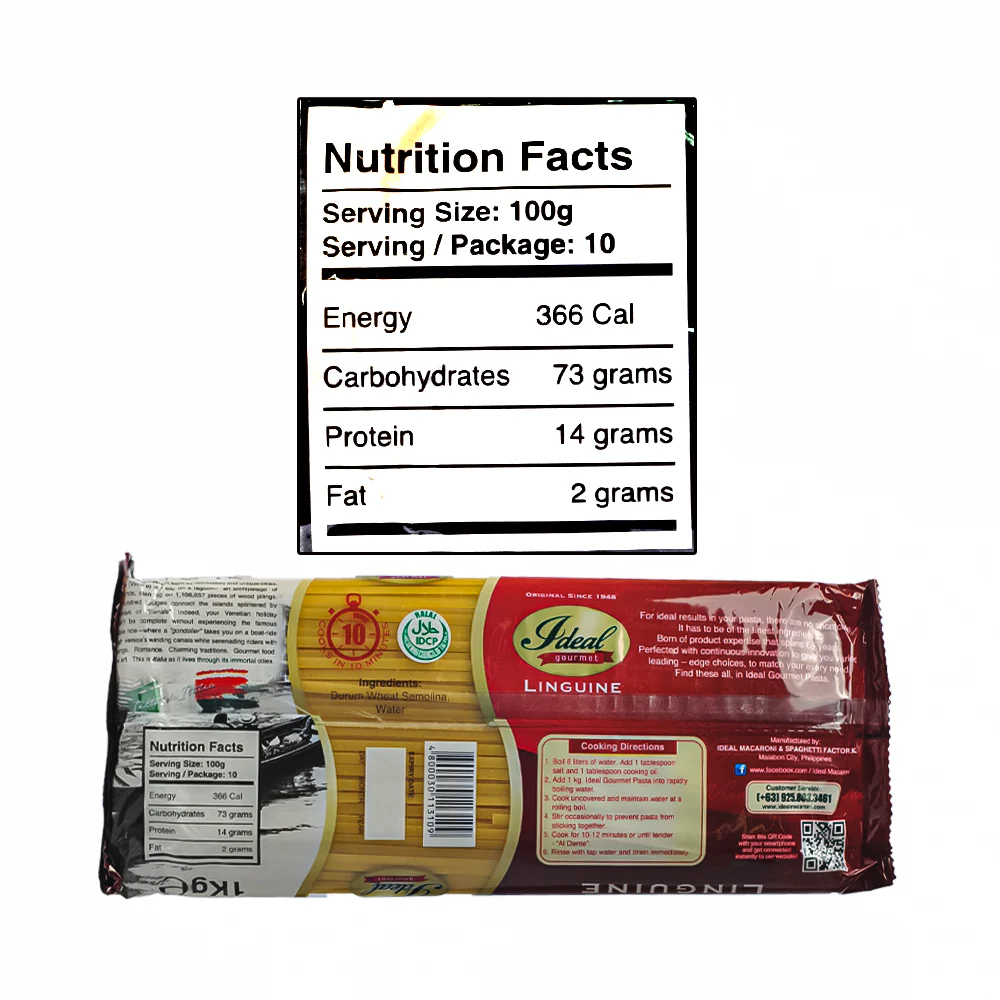 Ideal Gourmet Linguine 1kg - Image 3