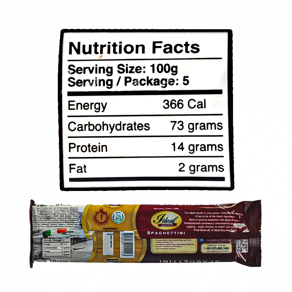 Ideal Gourmet Spaghettini 500g - Image 3