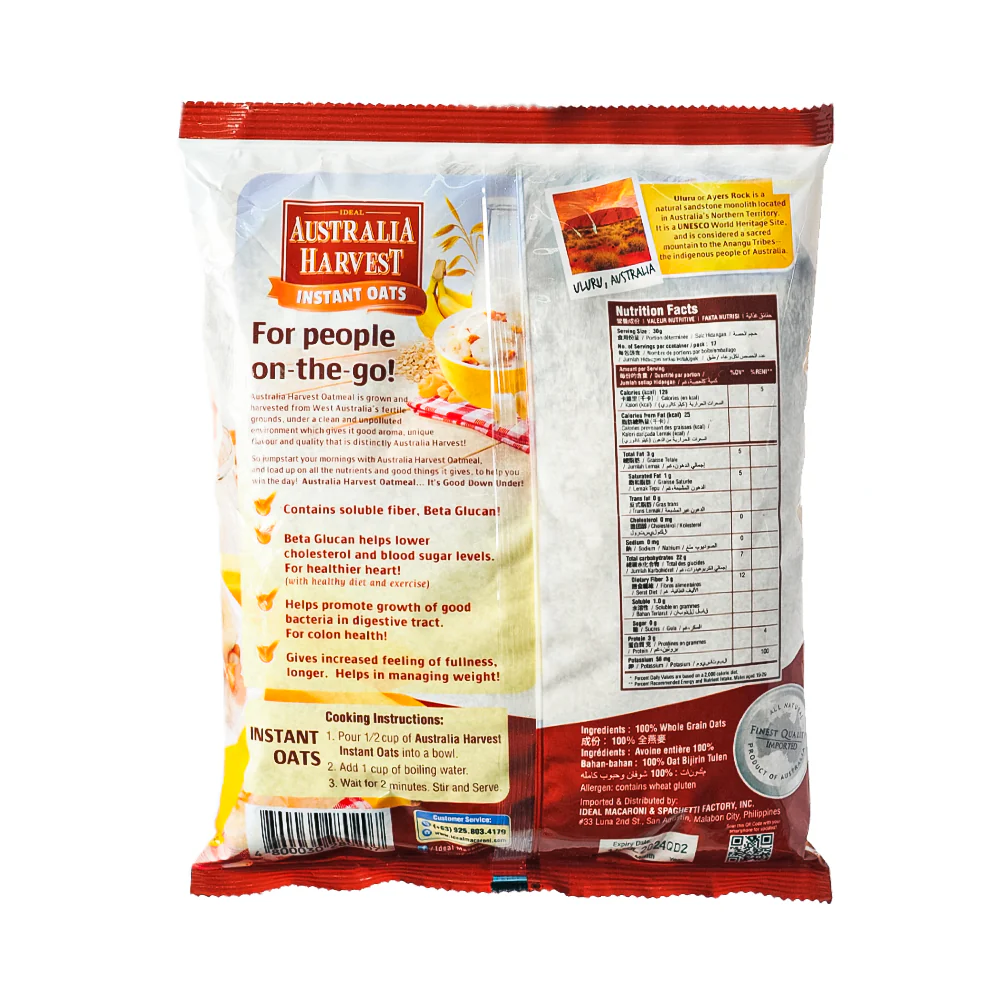 Ideal Harvest Oats Instant 500g - Image 2