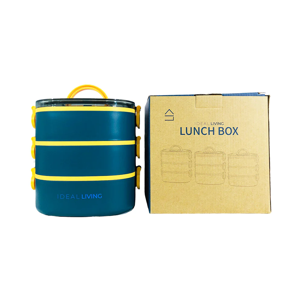Ideal Living 3 Layer Lunch Box - Image 2