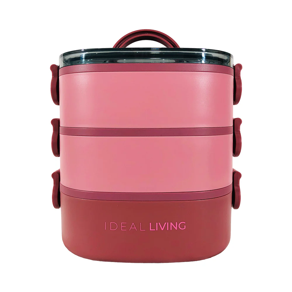 Ideal Living 3 Layer Lunch Box - Image 3