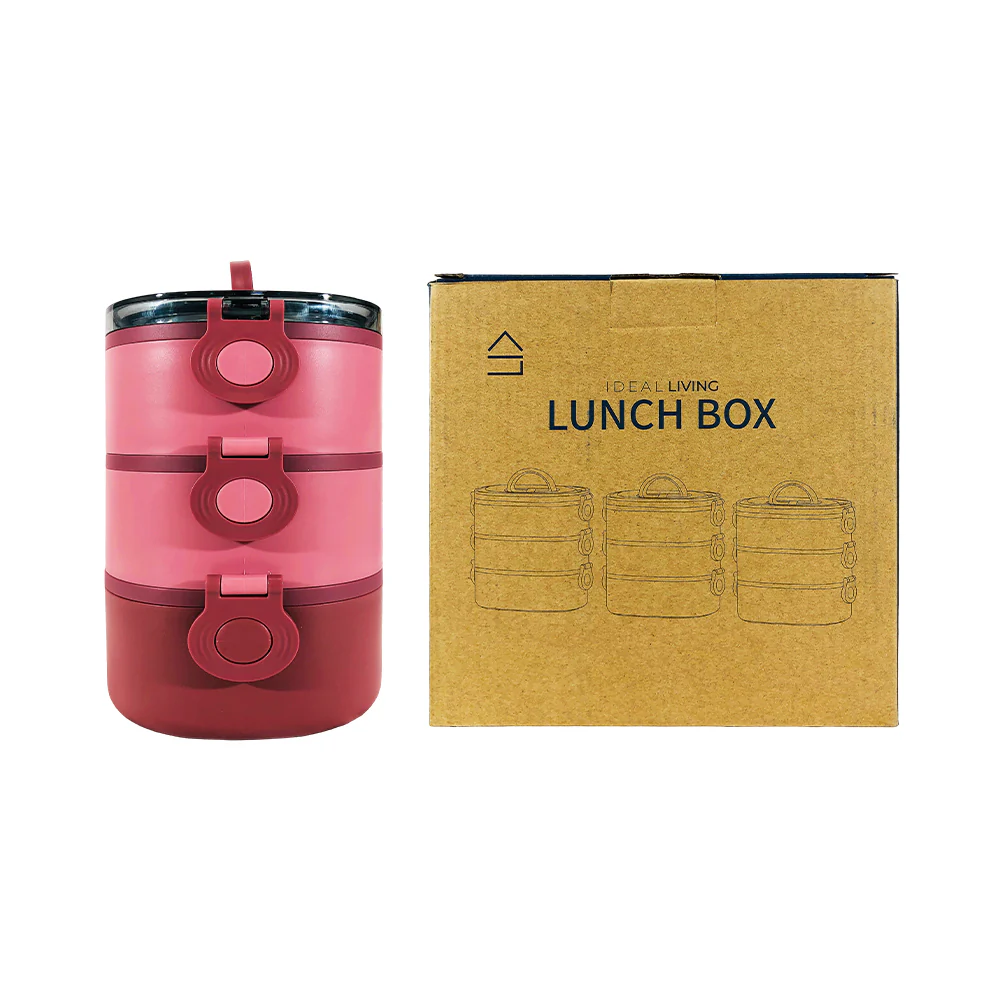 Ideal Living 3 Layer Lunch Box - Image 4
