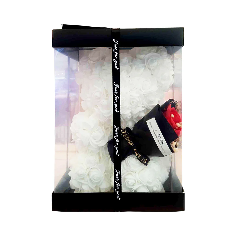 Ideal Living Bear Shaped Flower In Gift Box - Image 2