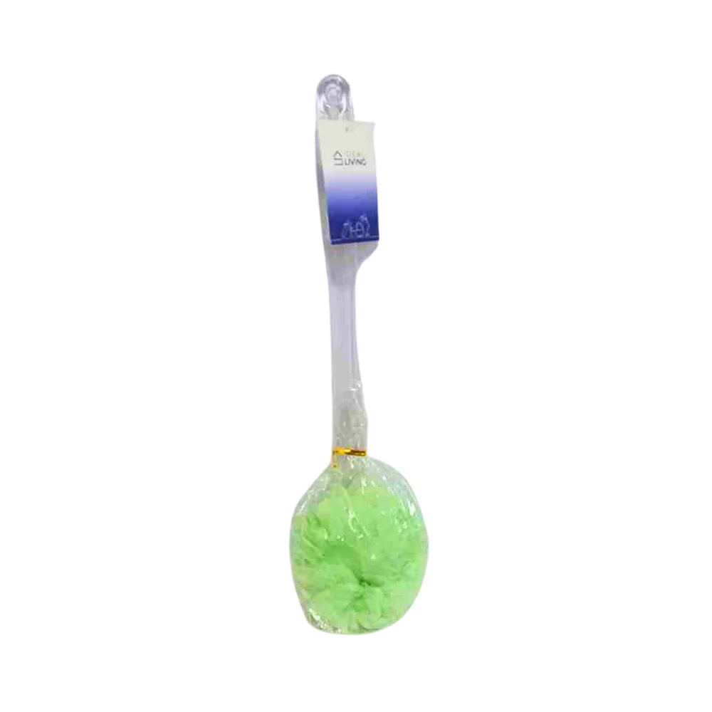 Ideal Living Clear Handle Bath Sponge 60g - Image 2