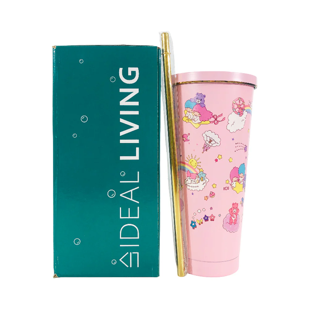 Ideal Living Insulated Tumbler With Straw 750ml - Image 2