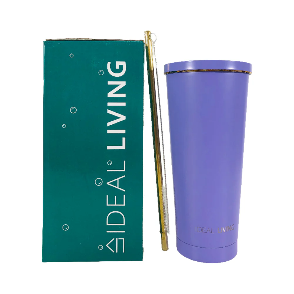 Ideal Living Insulated Tumbler With Straw 750ml - Image 6