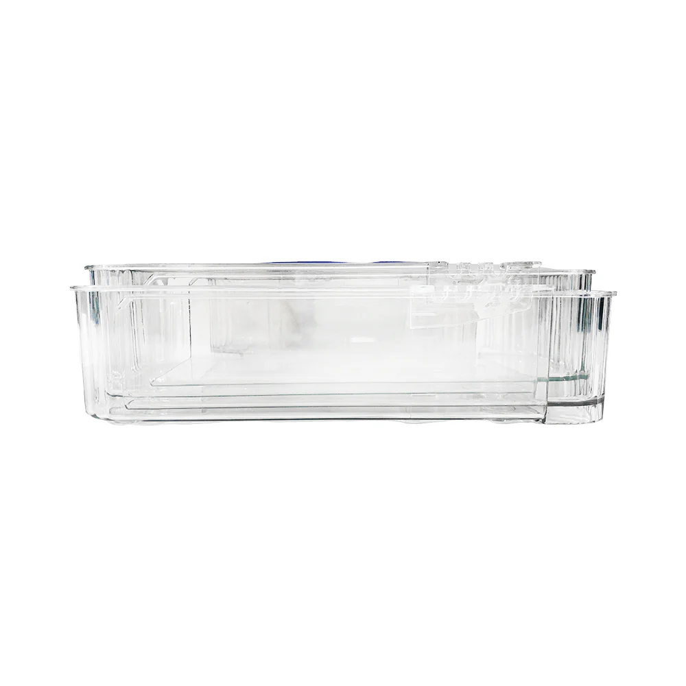 Ideal Living Storage Tray Set Clear - Image 2