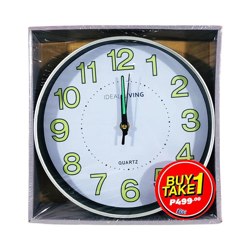 Ideal Living Wall Clock 10in - Image 5