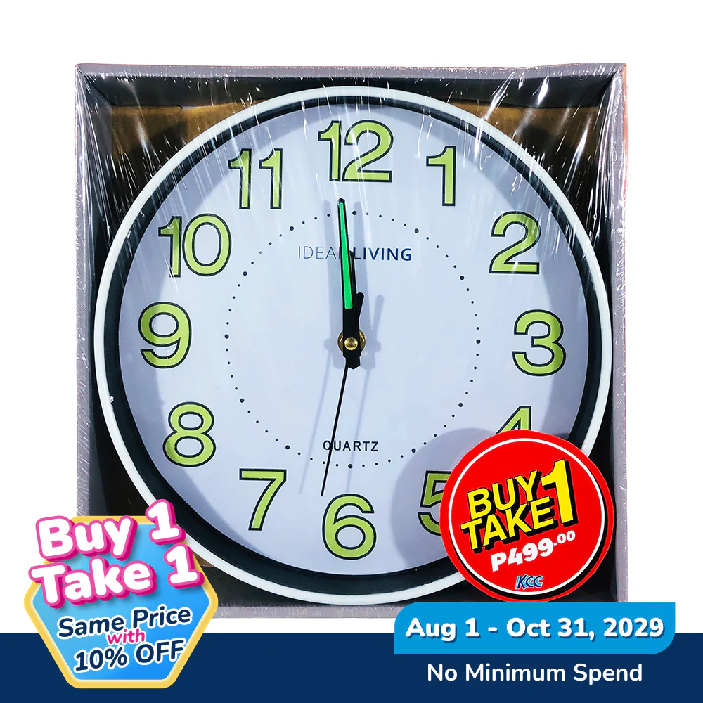 Ideal Living Wall Clock 10in - Image 7