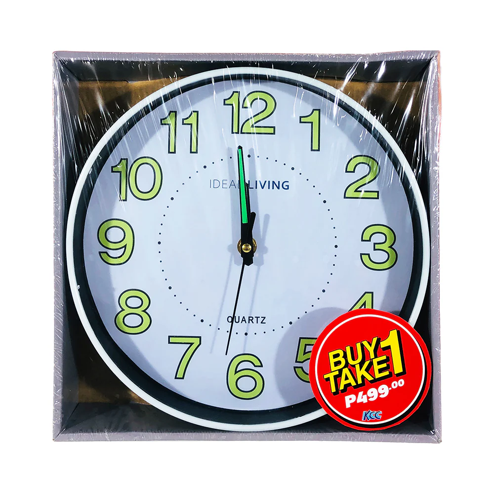 Ideal Living Wall Clock 10in - Image 8