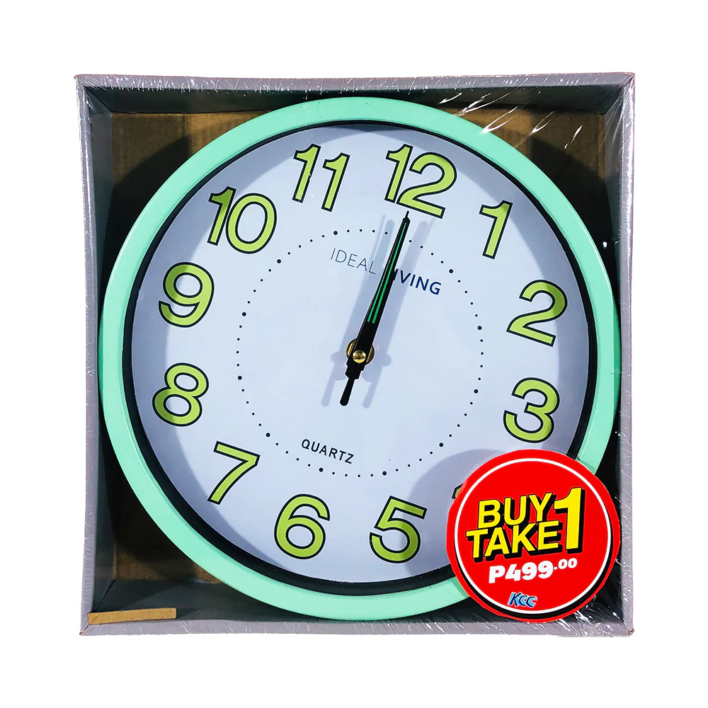 Ideal Living Wall Clock 10in - Image 5