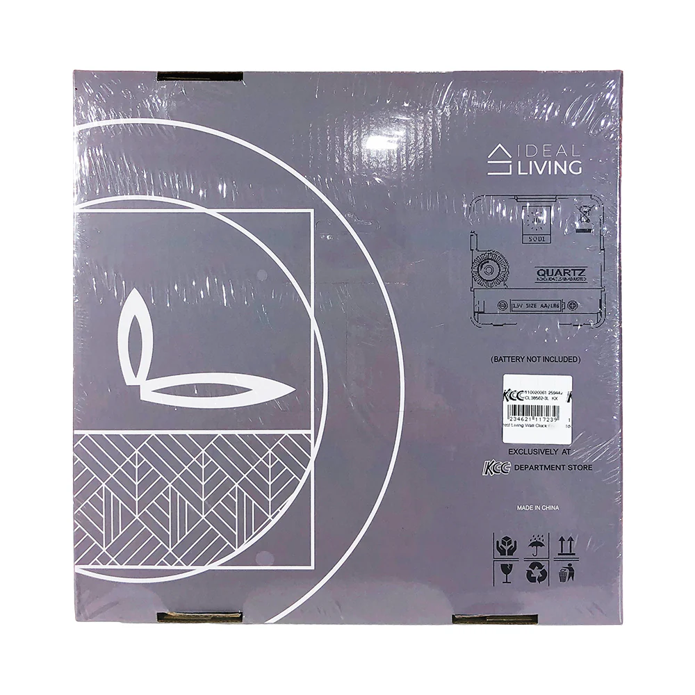 Ideal Living Wall Clock 10in - Image 6