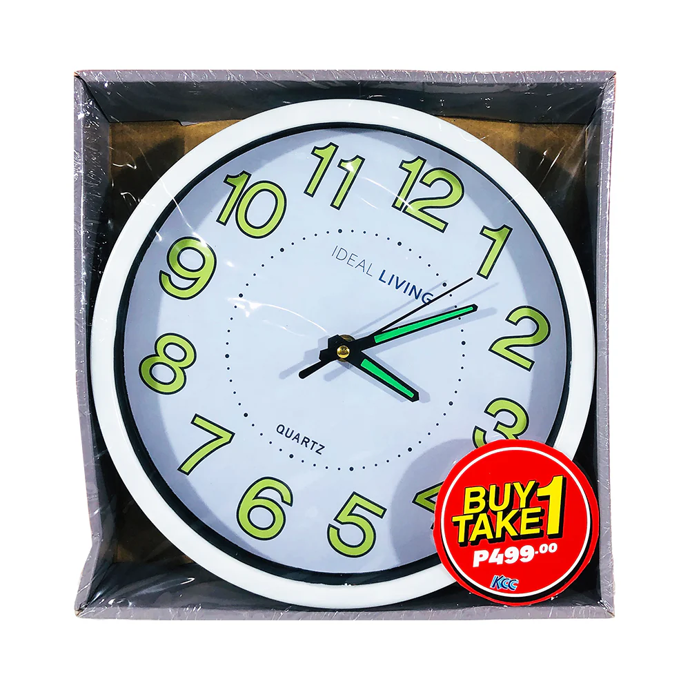 Ideal Living Wall Clock 10in - Image 8