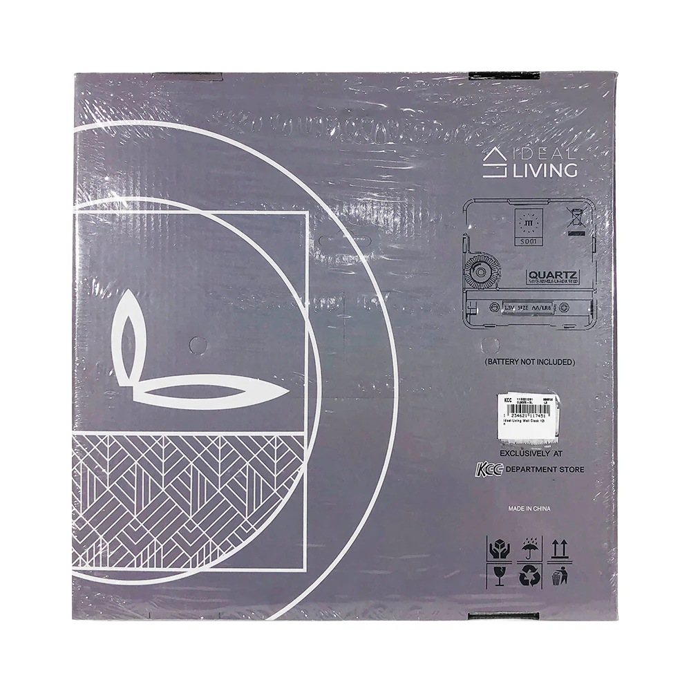 Ideal Living Wall Clock 12in - Image 6
