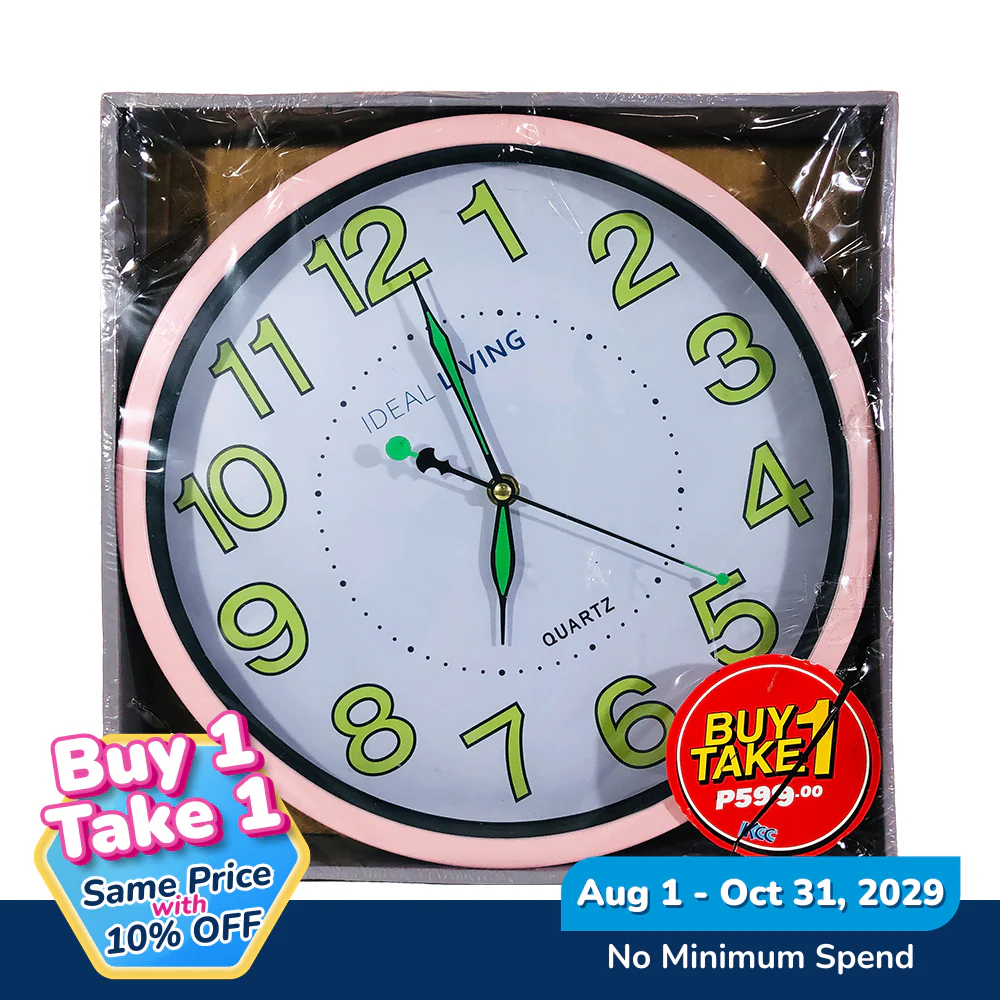 Ideal Living Wall Clock 12in - Image 10