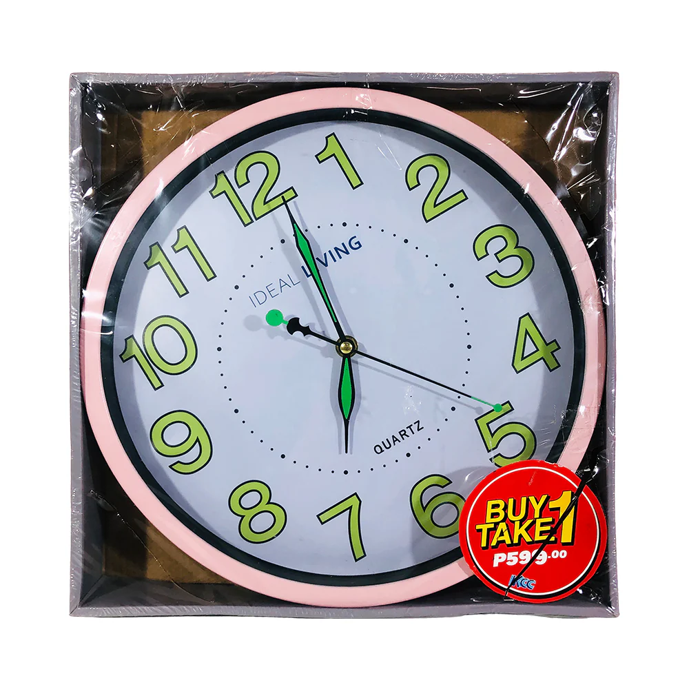 Ideal Living Wall Clock 12in - Image 11