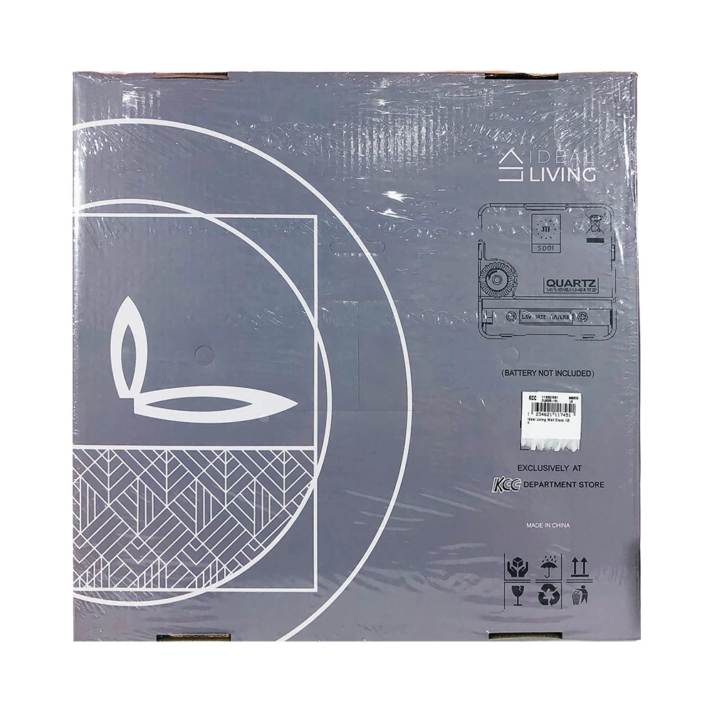 Ideal Living Wall Clock 12in - Image 3