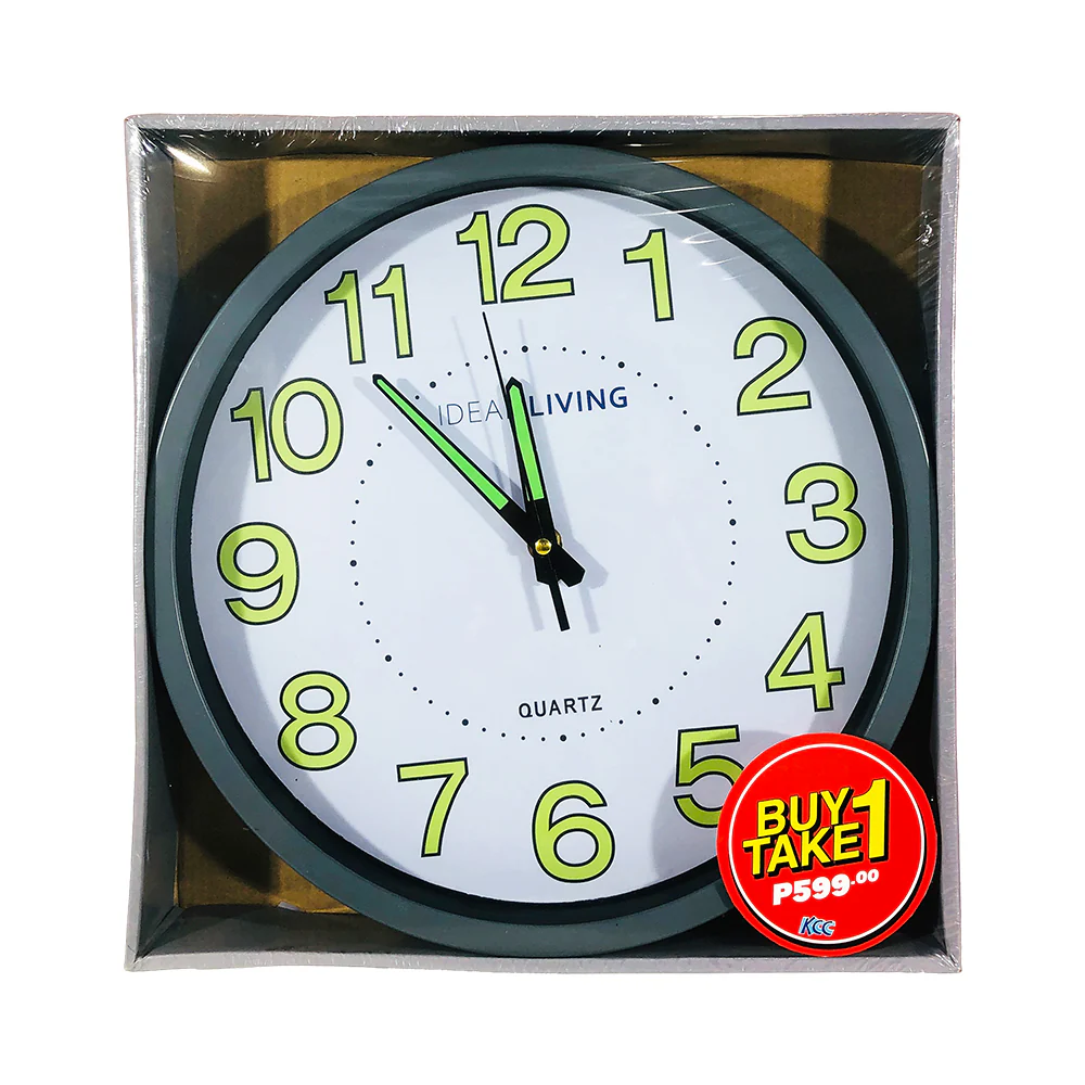 Ideal Living Wall Clock 12in - Image 5