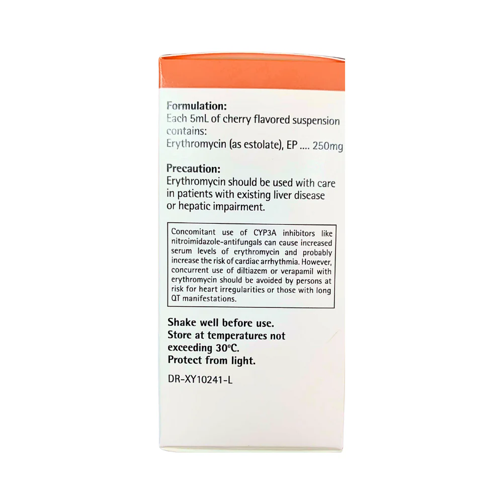 Ilosone DS Suspension 250mg/5ml 60ml - Image 3