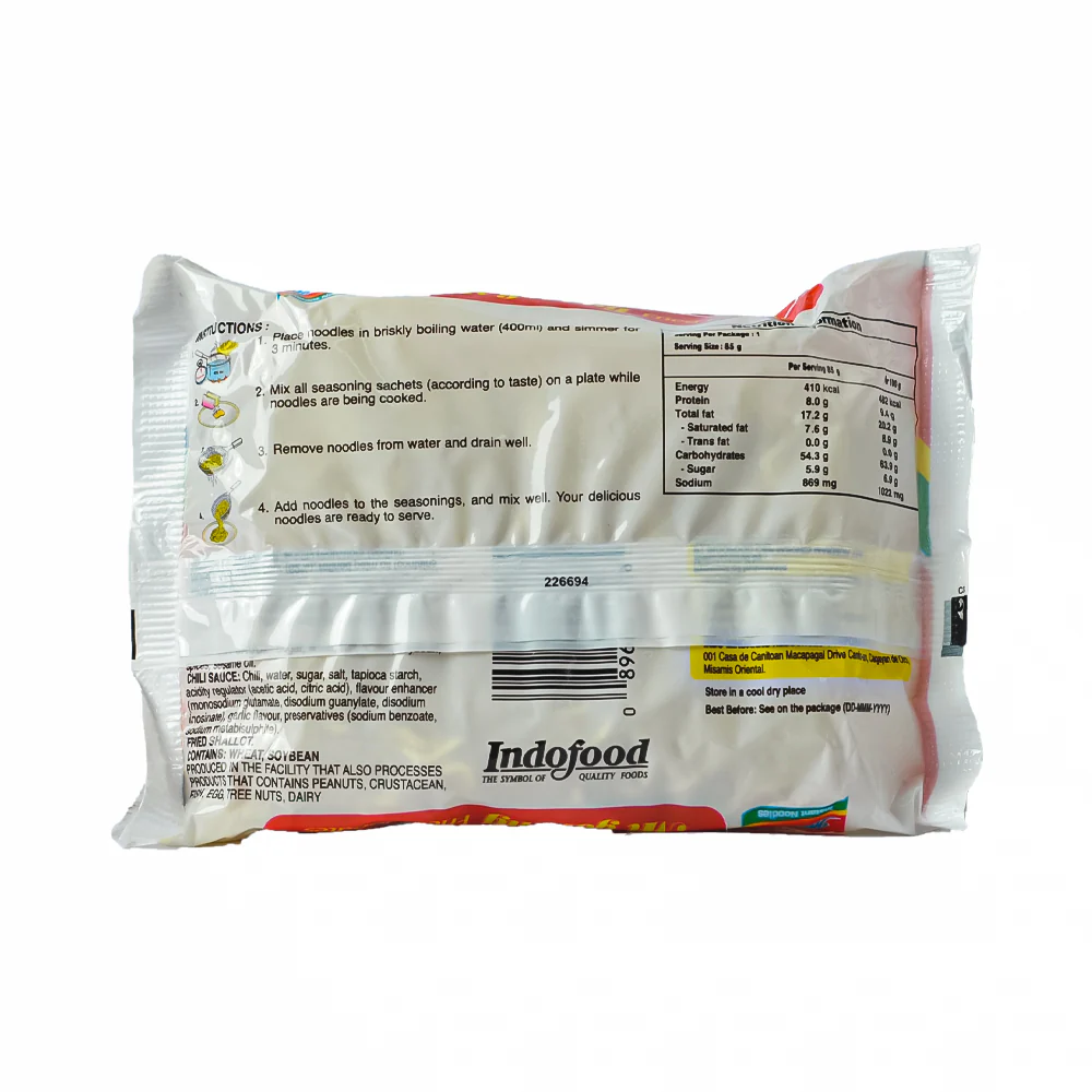Indomei Mi Goreng Instant Noodles 85g - Image 2