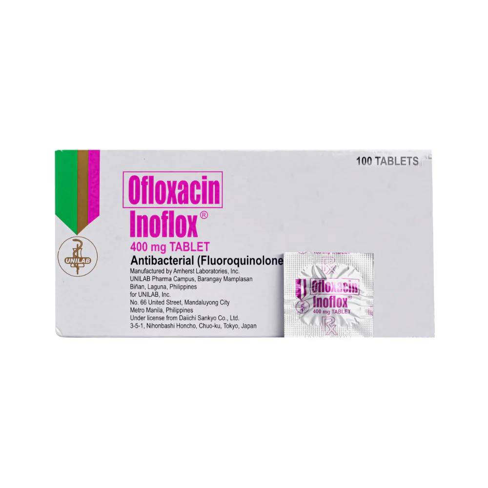 Inoflox Ofloxacin 400mg Tablet By 1's - Image 2