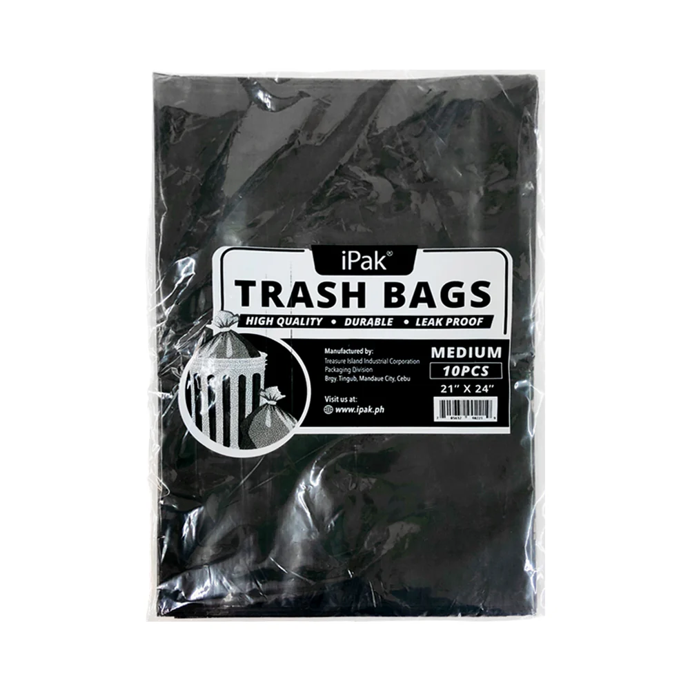 IPak A.Y Trash Bag Black 10’s - Image 2