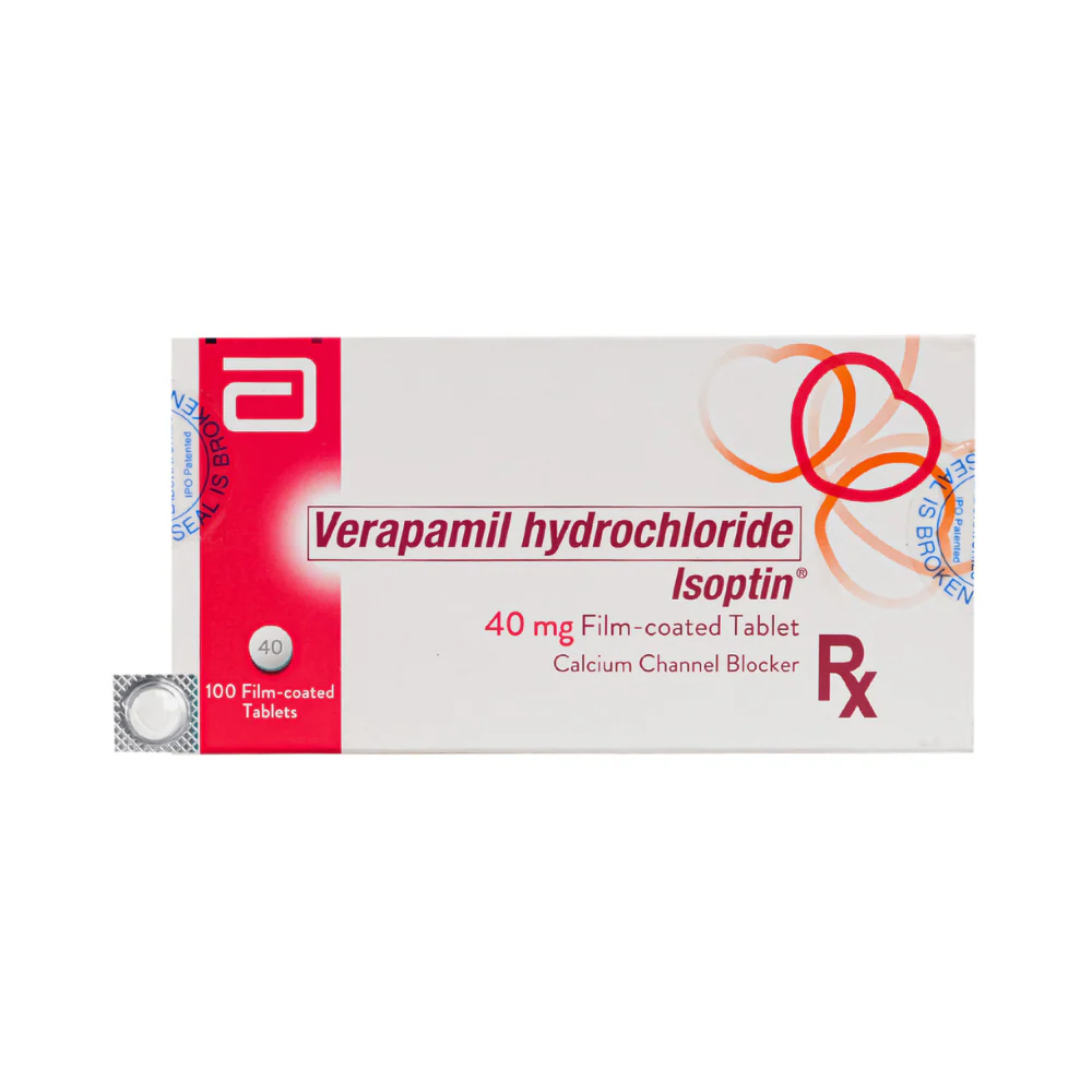 Isoptin Verapamil HCl 40mg Tablet By 1's - Image 2