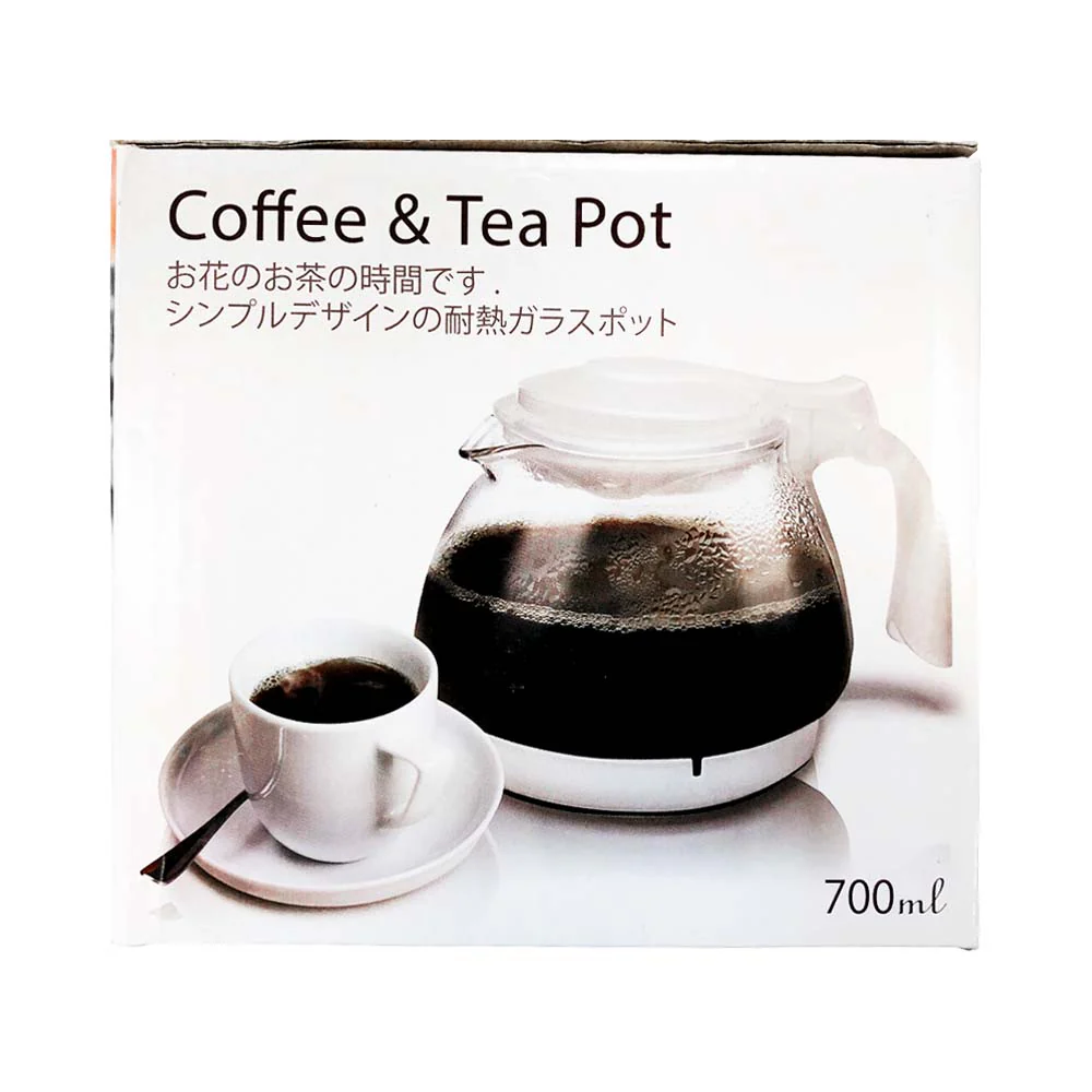 Izumi Coffee and Tea Pot White 700ml - Image 4