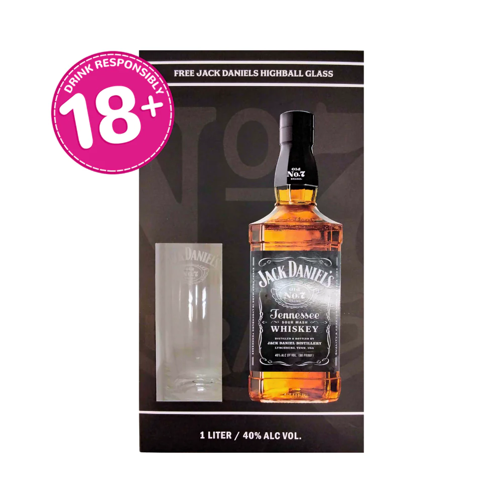 Jack Daniel's Old No. 7 Tennessee Whiskey 1L - Image 3