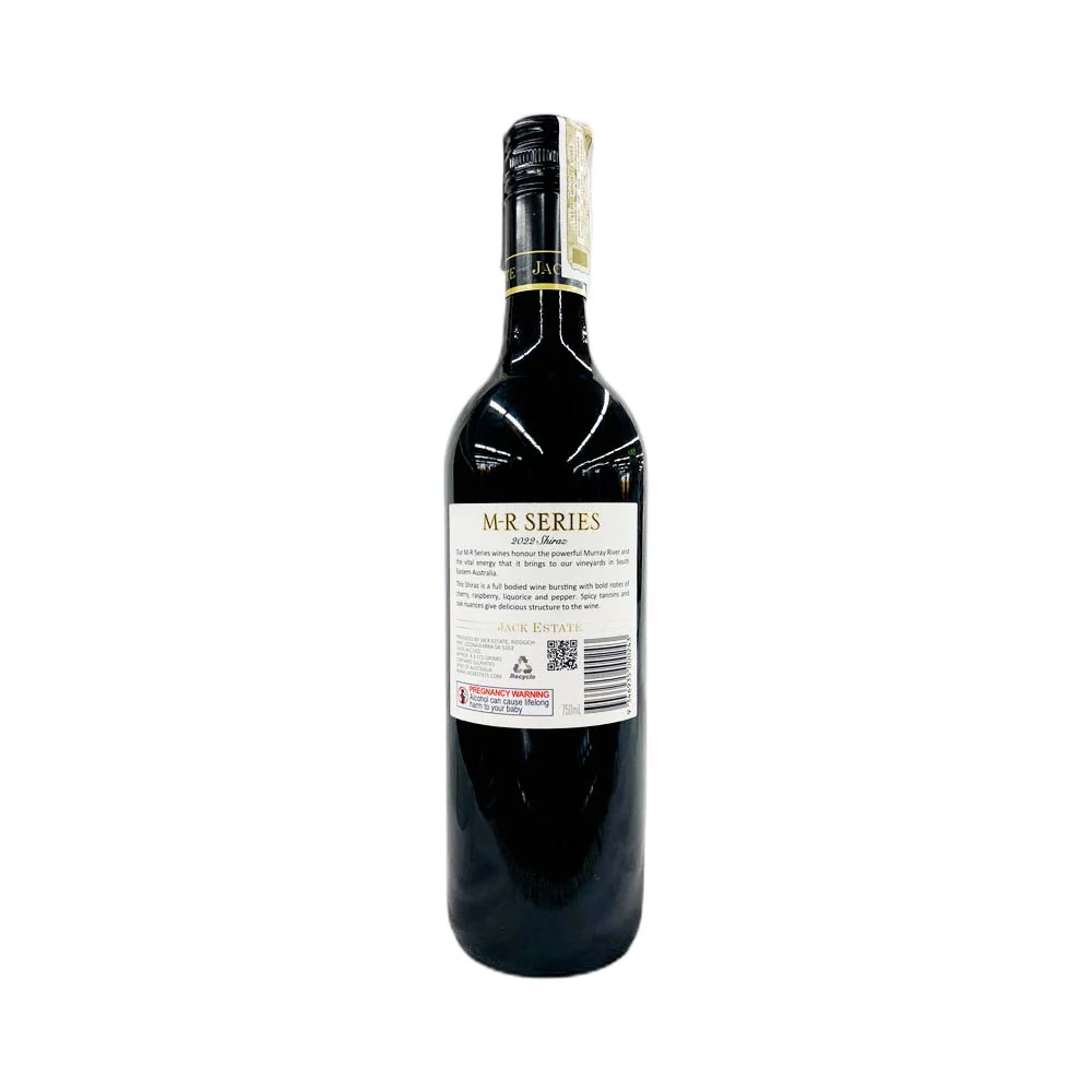 Jack Estate M-R Series Shiraz 750ml - Image 3