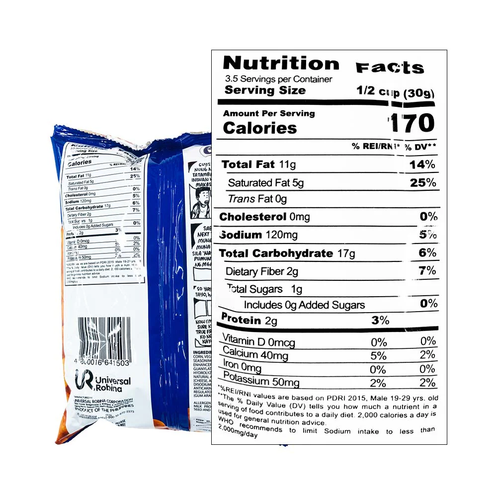Jack 'n Jill Chippy Corn Chips Chili Cheese 108g - Image 2