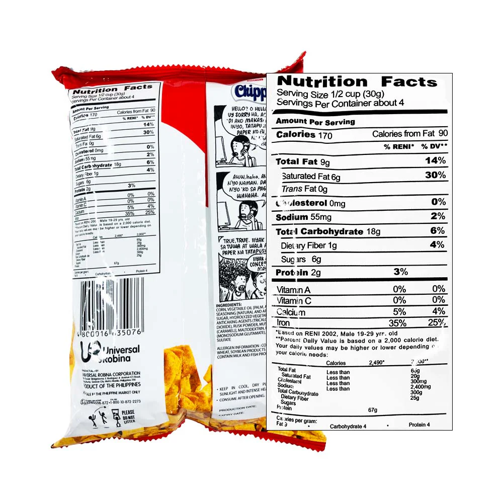 Jack 'n Jill Chippy Corn Chips Mild And Tasty Barbecue 108g - Image 2