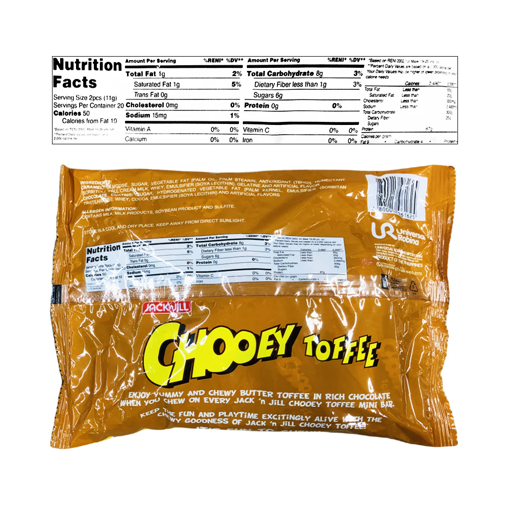 Jack 'n Jill Chooey Toffee 5.5g x 40's - Image 2