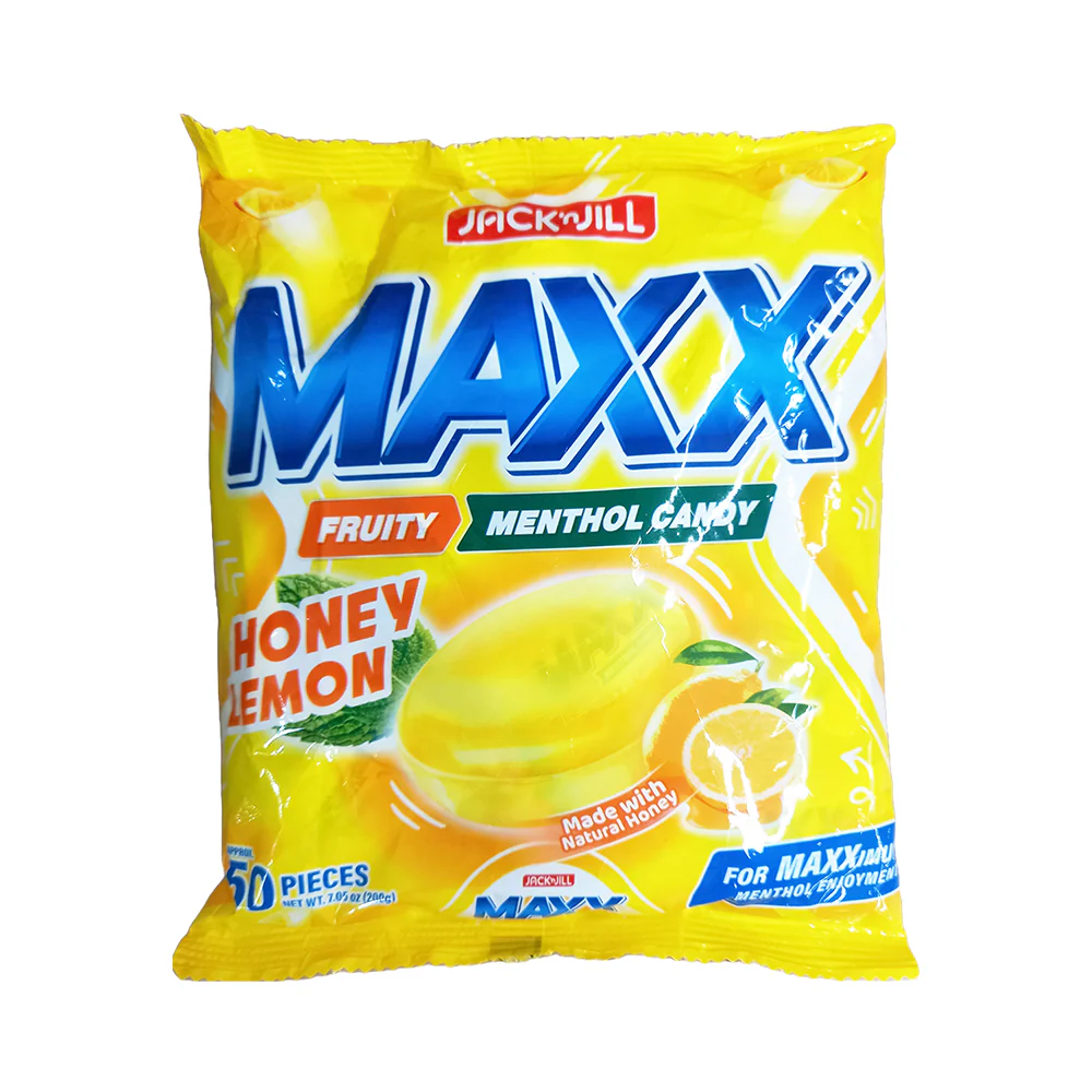 Jack 'n Jill Maxx Menthol Candy Honey Lemon 50's