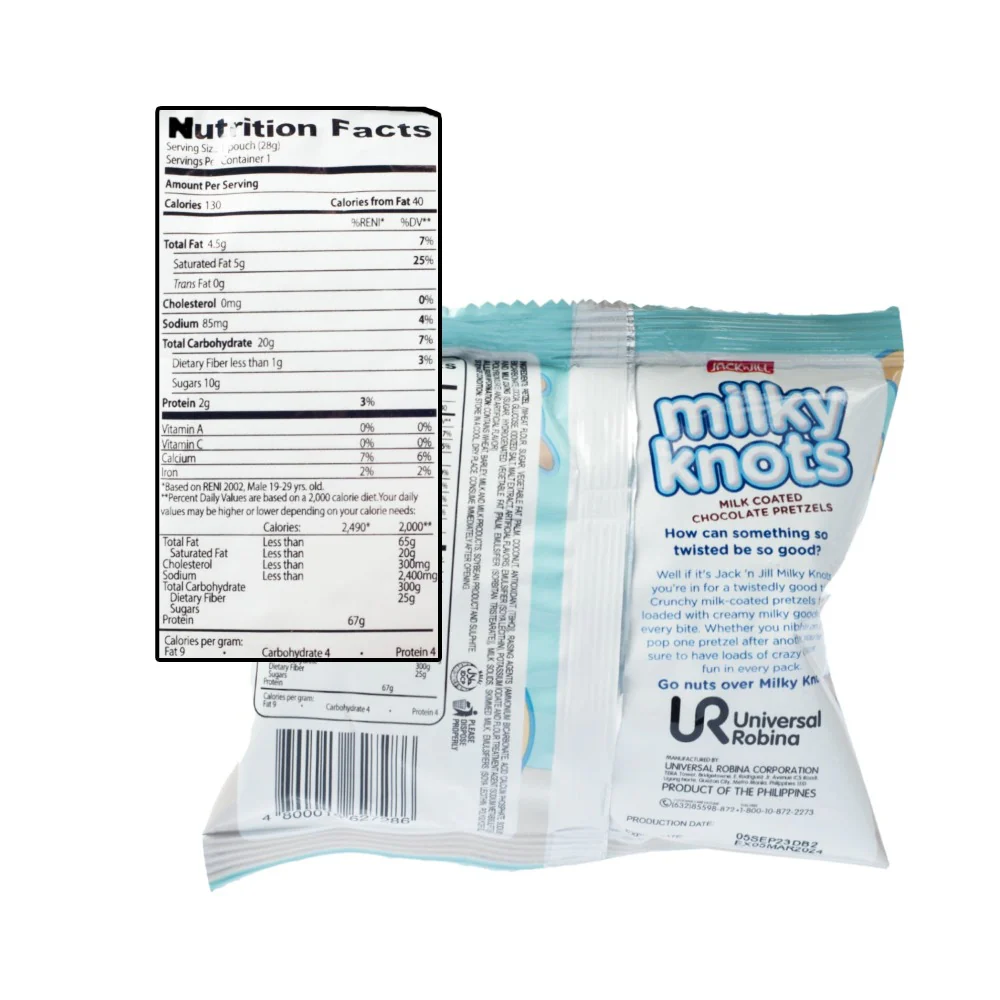 Jack 'n Jill Milky Knots 25g - Image 2
