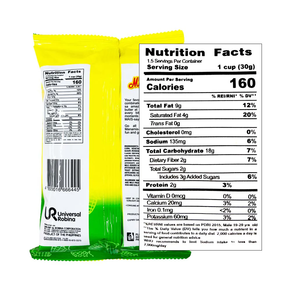 Jack 'n Jill Mr. Chips Sweet Corn 45g - Image 2