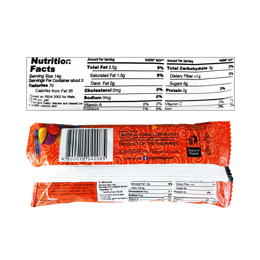 Jack 'n Jill Nips Peanut Snackbag 43g - Image 2
