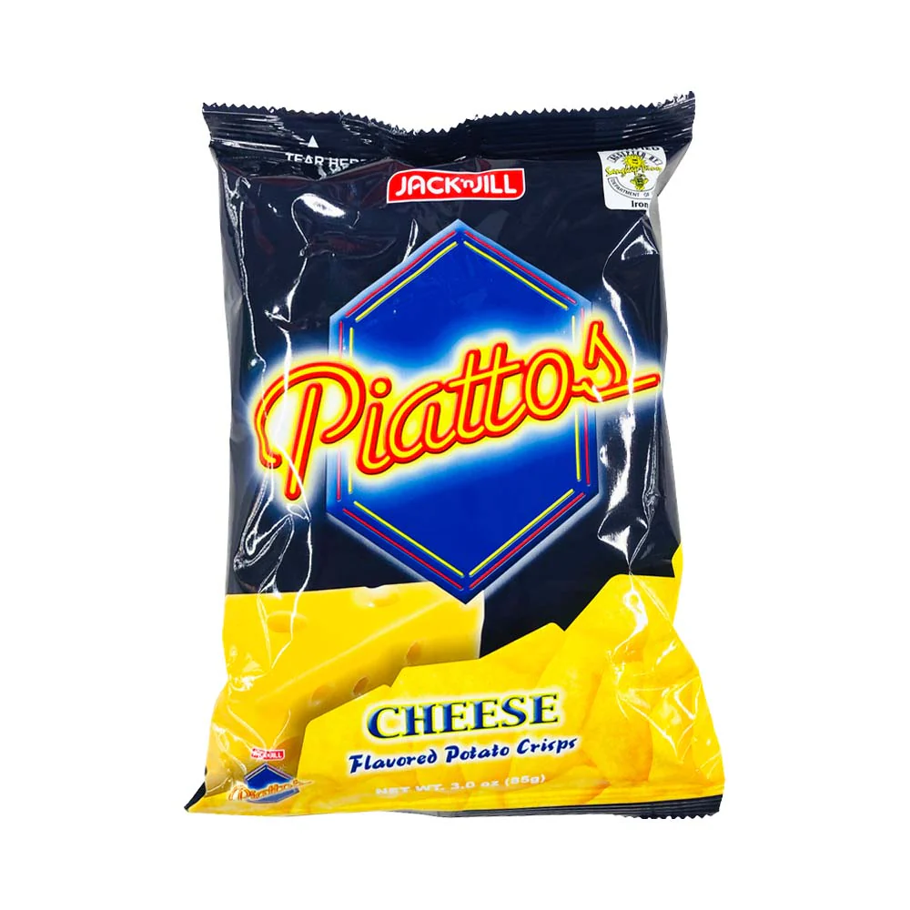Jack 'n Jill Piattos Potato Crisps Cheese 85g