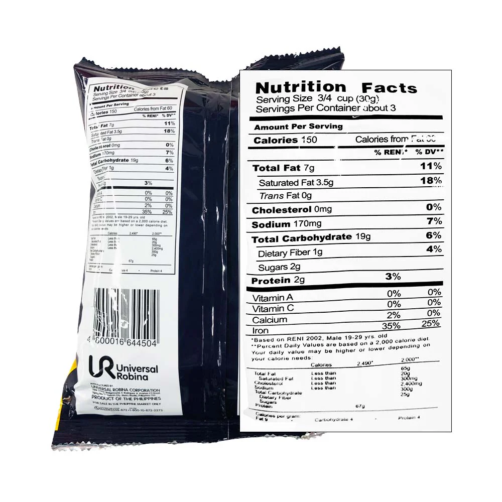 Jack 'n Jill Piattos Potato Crisps Cheese 85g - Image 2