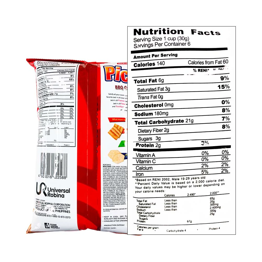 Jack 'n Jill Pic-A Snack Mix BBQ Overload 180g - Image 2