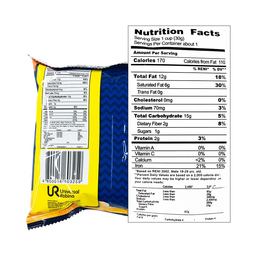 Jack 'n Jill V-Cut Potato Chips Cheese 25g - Image 2