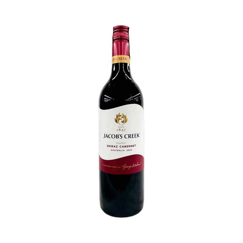 Jacob's Creek Classic Shiraz Cabernet Red Wine 750ml - Image 2
