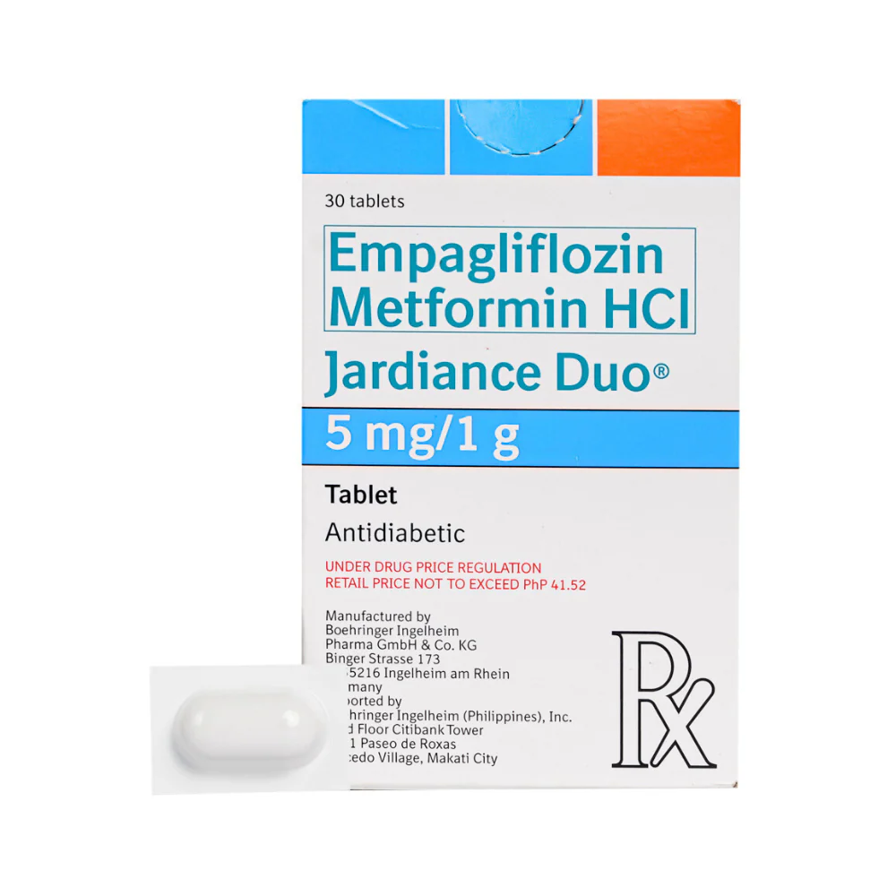 Jardiance Duo 5mg/1g Tablet By 1's - Image 2