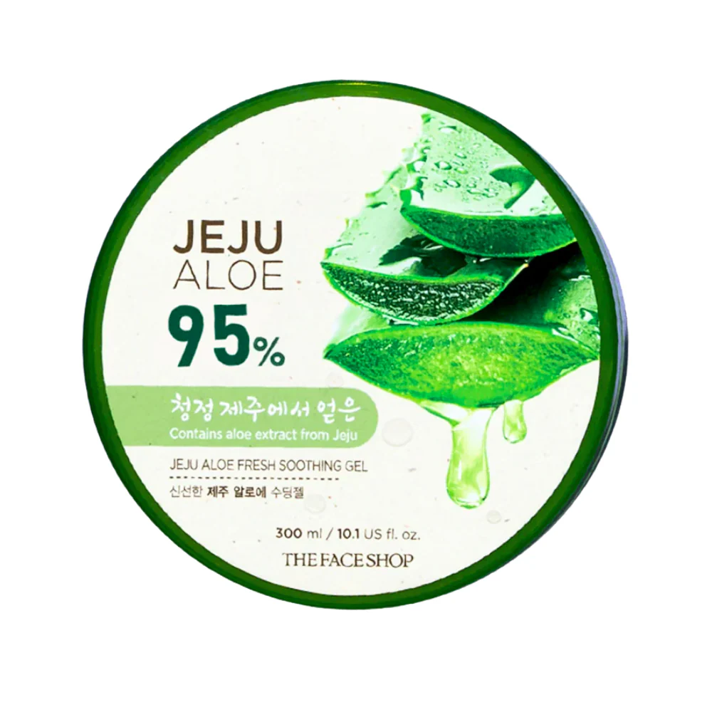 Jeju Aloe Fresh Vegan 95% Soothing Gel 300ml - Image 2